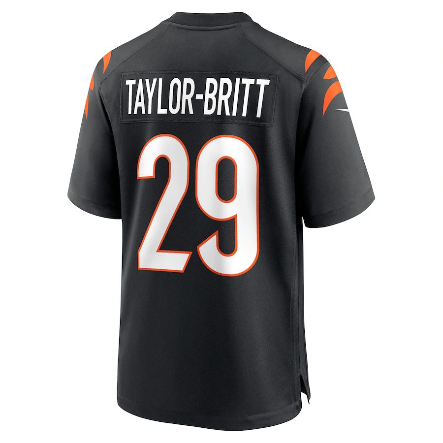 Custom #29 Black CIN Football Shirt Top