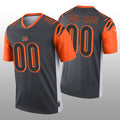 Custom Silver CIN Football Shirt Top