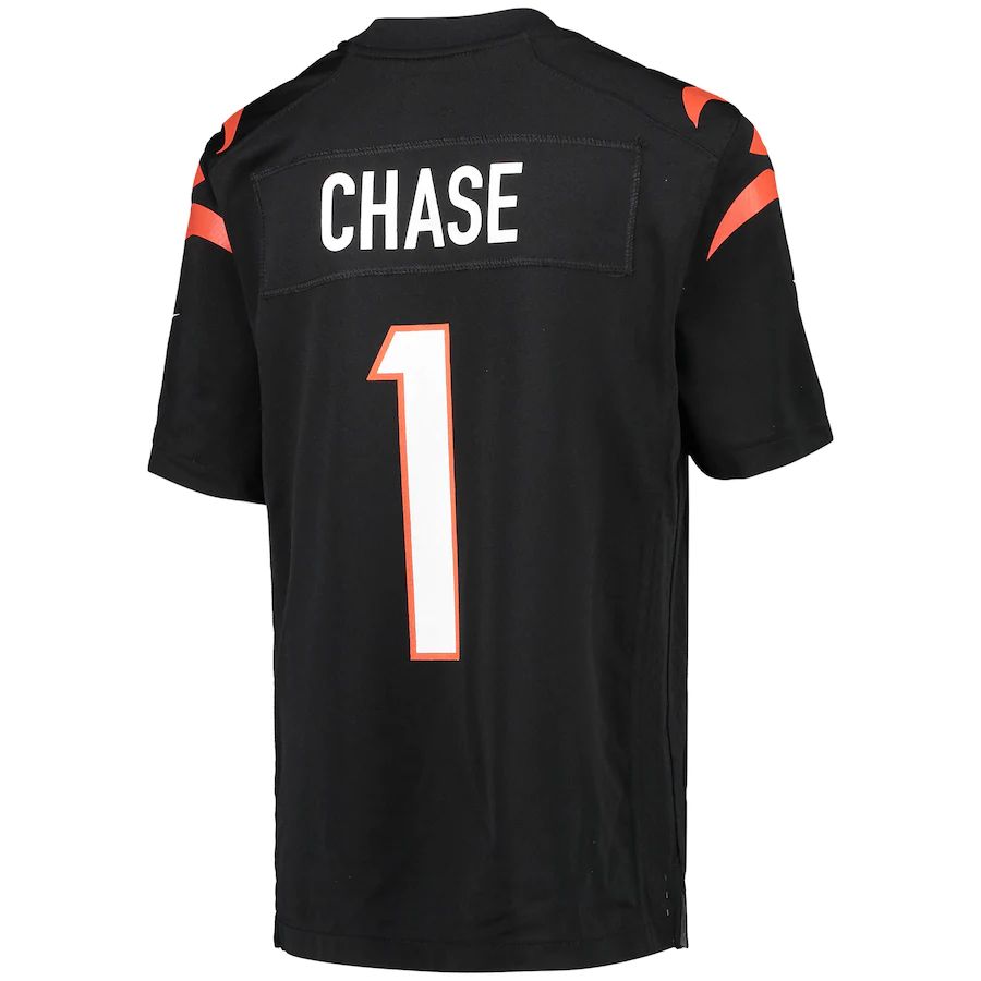 Custom #1 Black CIN Football Shirt Top