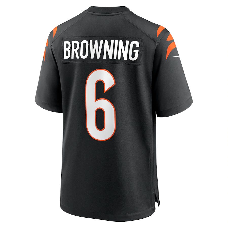 Custom #6 Black CIN Football Shirt Top