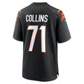 Custom #71 Black CIN Football Shirt Top