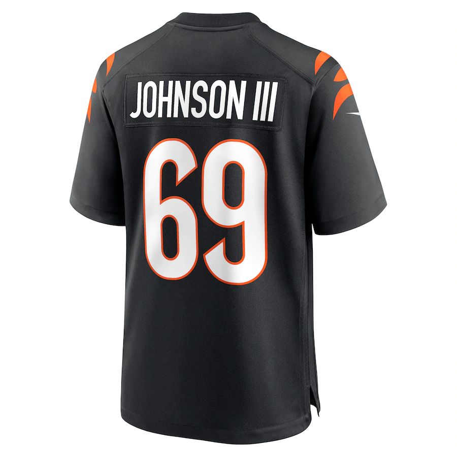 Custom #69 Black CIN Football Shirt Top