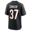 Custom #37 Black CIN Football Shirt Top