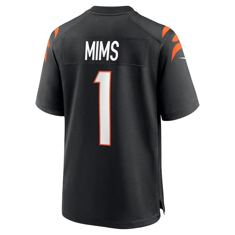 Custom #1 Black 2024 CIN Football Shirt Top
