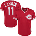 Custom #11 Red CIN Baseball Shirt Top