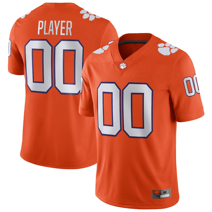 Custom Orange Football Shirt Top