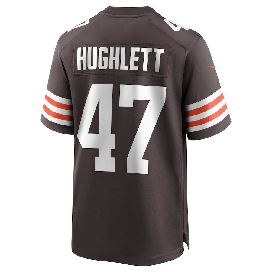 Custom #47 Brown CLE Football Shirt Top