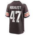 Custom #47 Brown CLE Football Shirt Top