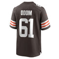Custom #61 Brown CLE Football Shirt Top