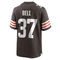 Custom #37 Brown CLE Football Shirt Top