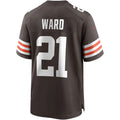 Custom #21 Brown CLE Football Shirt Top