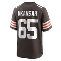Custom #65 Brown CLE Football Shirt Top