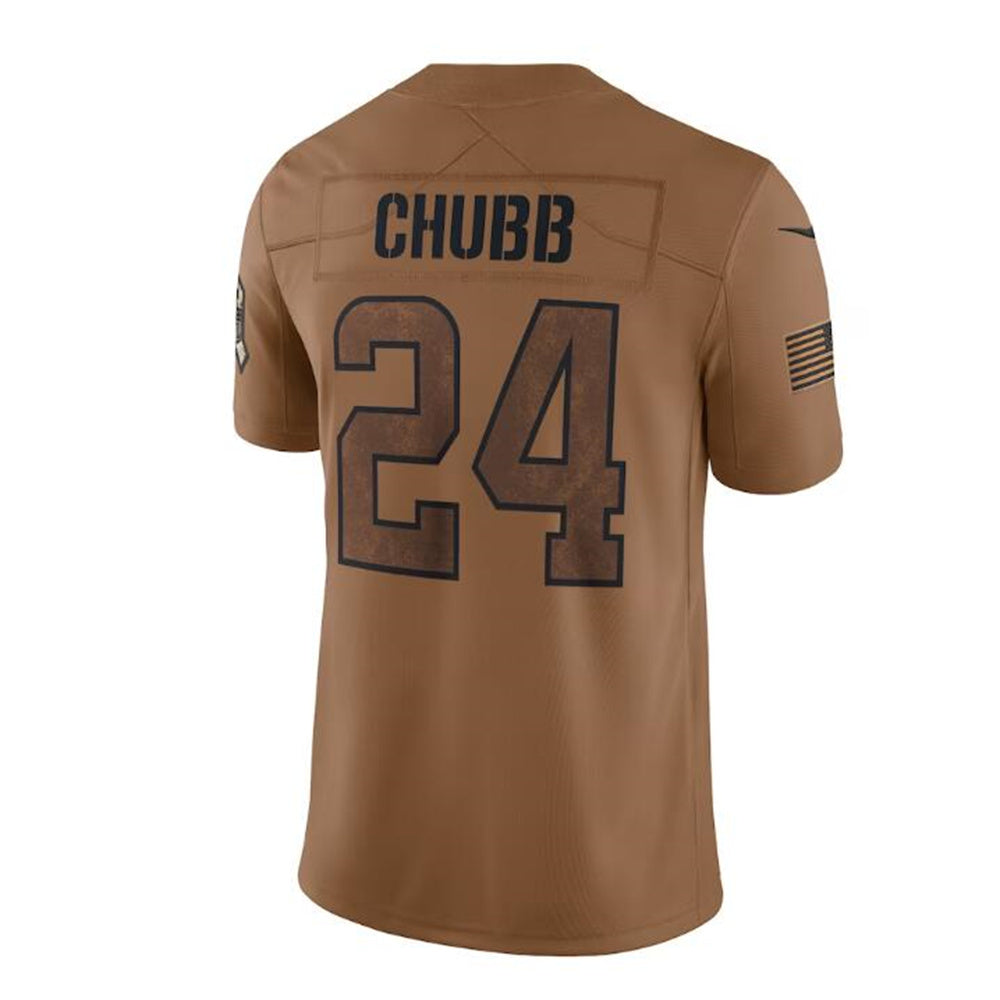 Custom #24 Brown 2023 CLE Football Shirt Top