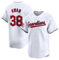 Custom #38 White CLE Baseball Shirt Top