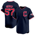 Custom #57 Navy 2025 CLE Baseball Shirt Top