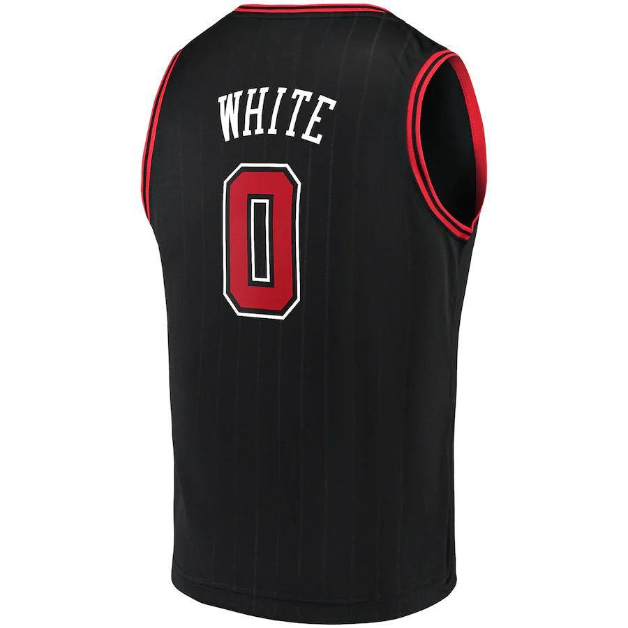 Custom #0 Black CHI Basketball Shirt Top