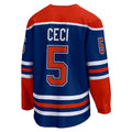 Custom #5 EDM Hockey Shirt Top