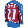 Custom #21 Blue 1995 COL Hockey Shirt Top