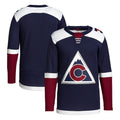 Custom #19 Navy 2018 COL Hockey Shirt Top
