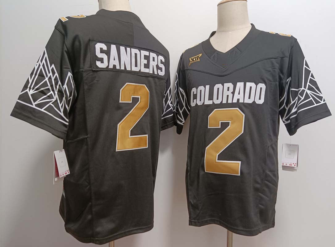 Custom #2 Black College Shirt Top