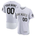 Custom White COL Baseball Shirt Top