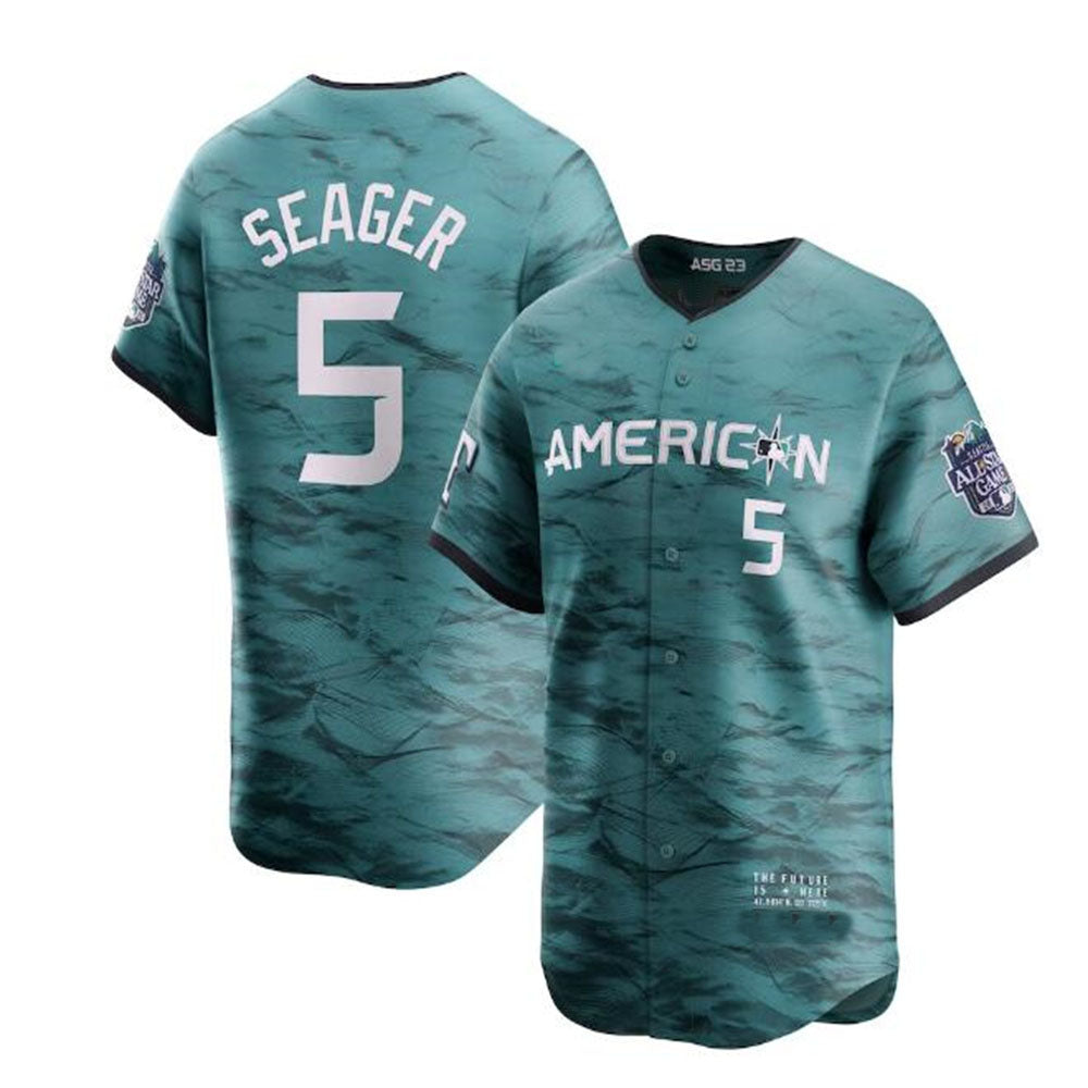 Custom #5 Teal 2023 Baseball Shirt Top
