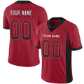 Custom Red ATL Football Shirt Top