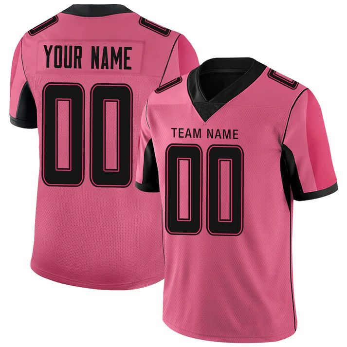 Custom Red ATL Football Shirt Top