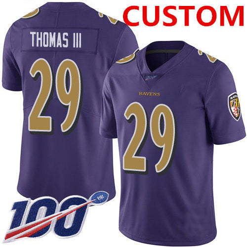 Custom Purple BAL Football Shirt Top