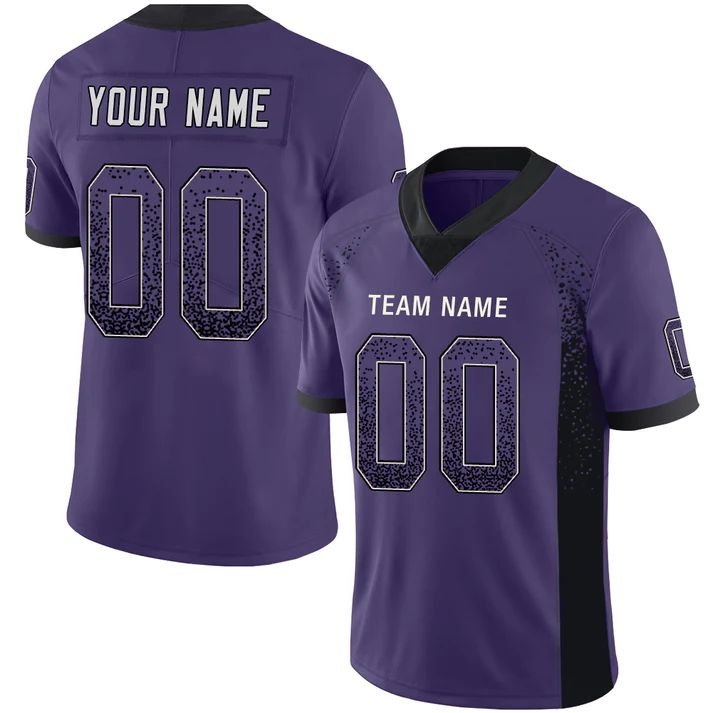 Custom Purple BAL Football Shirt Top