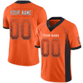 Custom Orange CIN Football Shirt Top