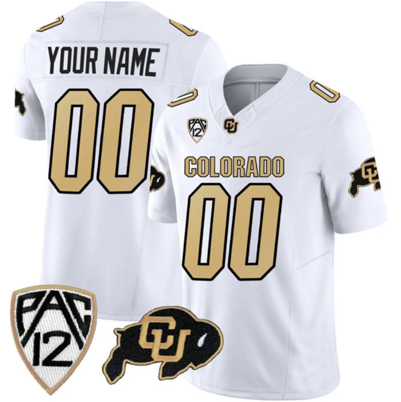 Custom White 2023 Football Shirt Top
