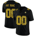 Custom Black DAL Football Shirt Top