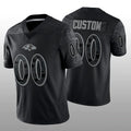 Custom Black BAL Football Shirt Top