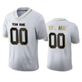 Custom White NE Football Shirt Top