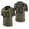 Custom Olive 2021 Football Shirt Top