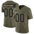 Custom Olive 2025 GB Football Shirt Top