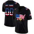 Custom Black MIN Football Shirt Top