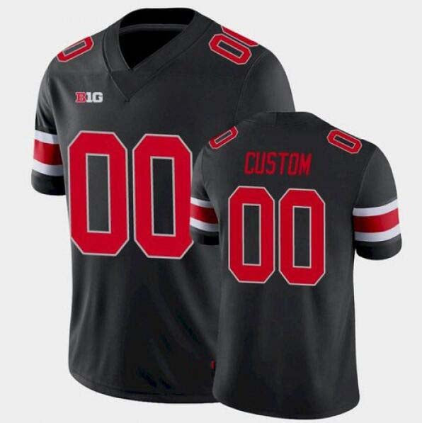 Custom Black Football Shirt Top