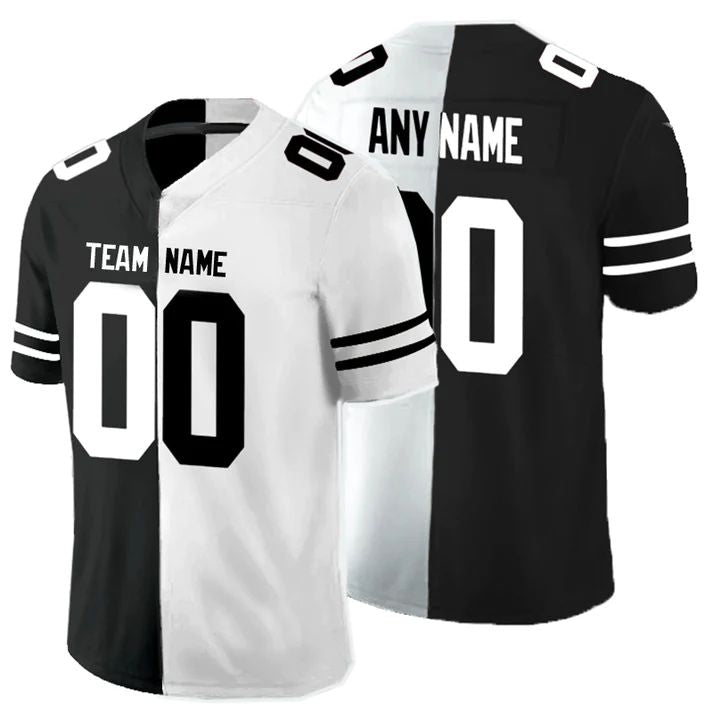 Custom Black SF Football Shirt Top