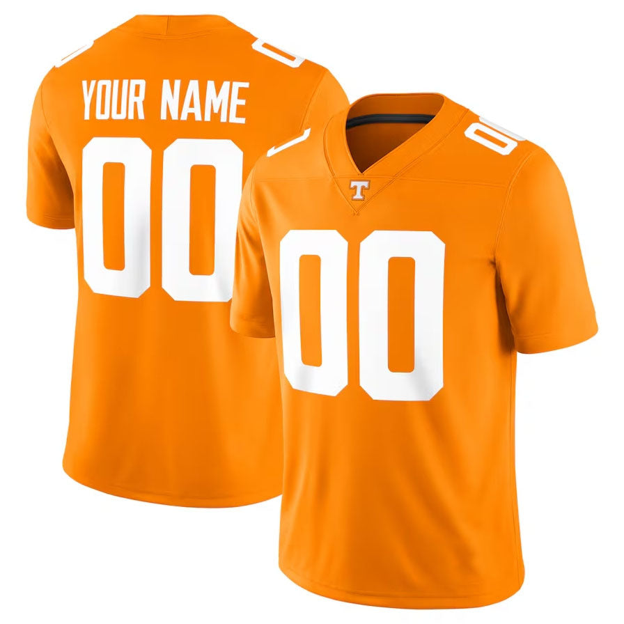 Custom Orange Football Shirt Top