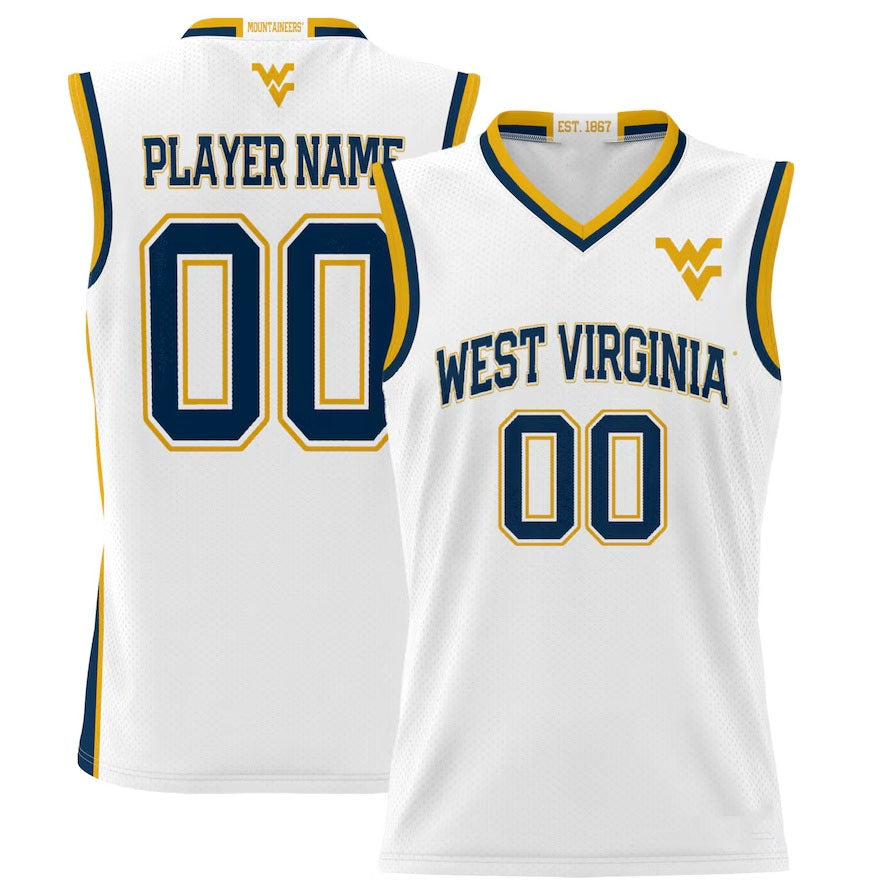 Custom White Basketball Shirt Top
