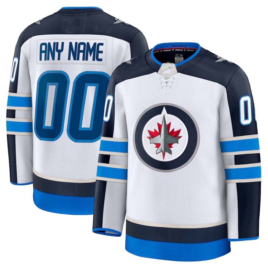 Custom White Hockey Shirt Top