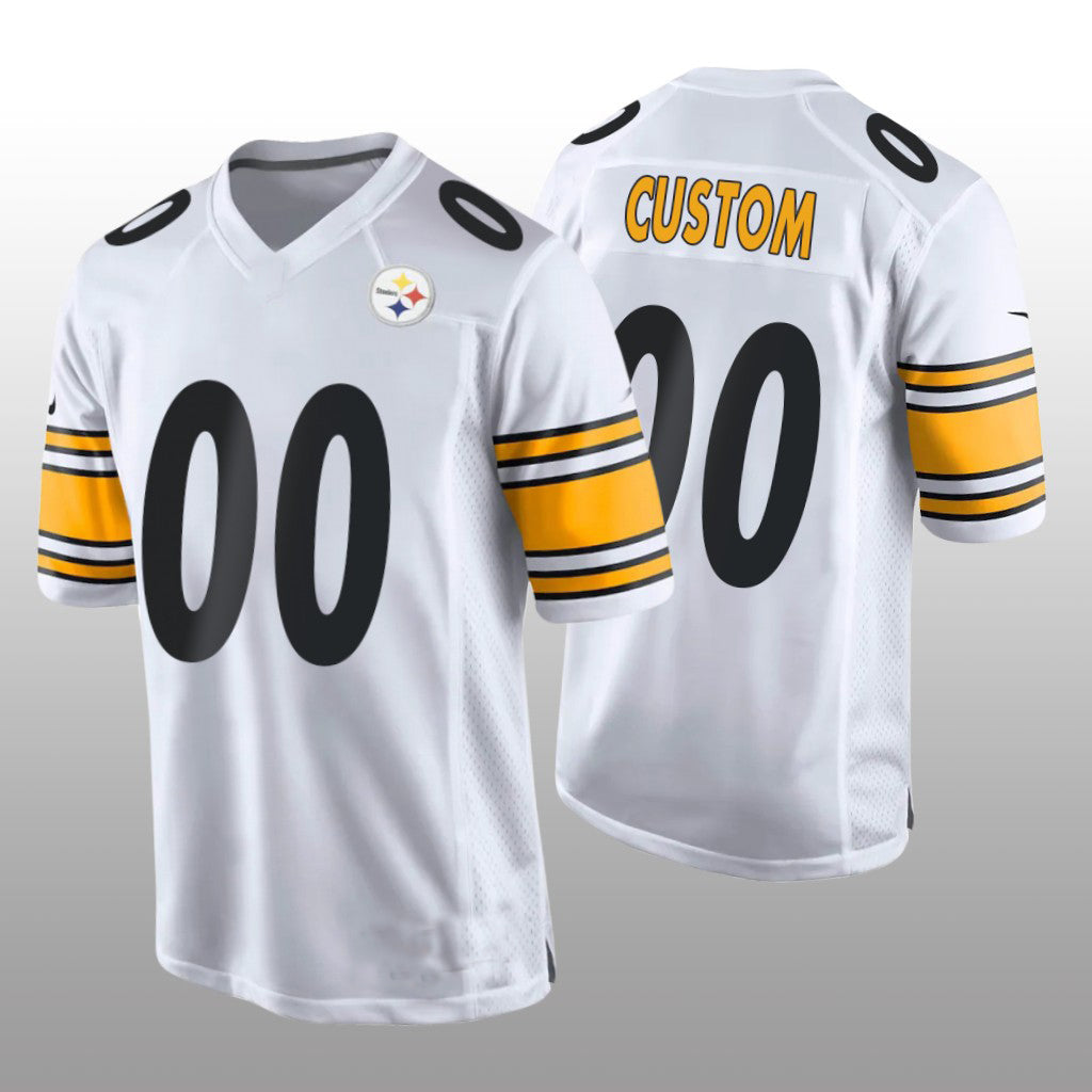 Custom White PIT Football Shirt Top