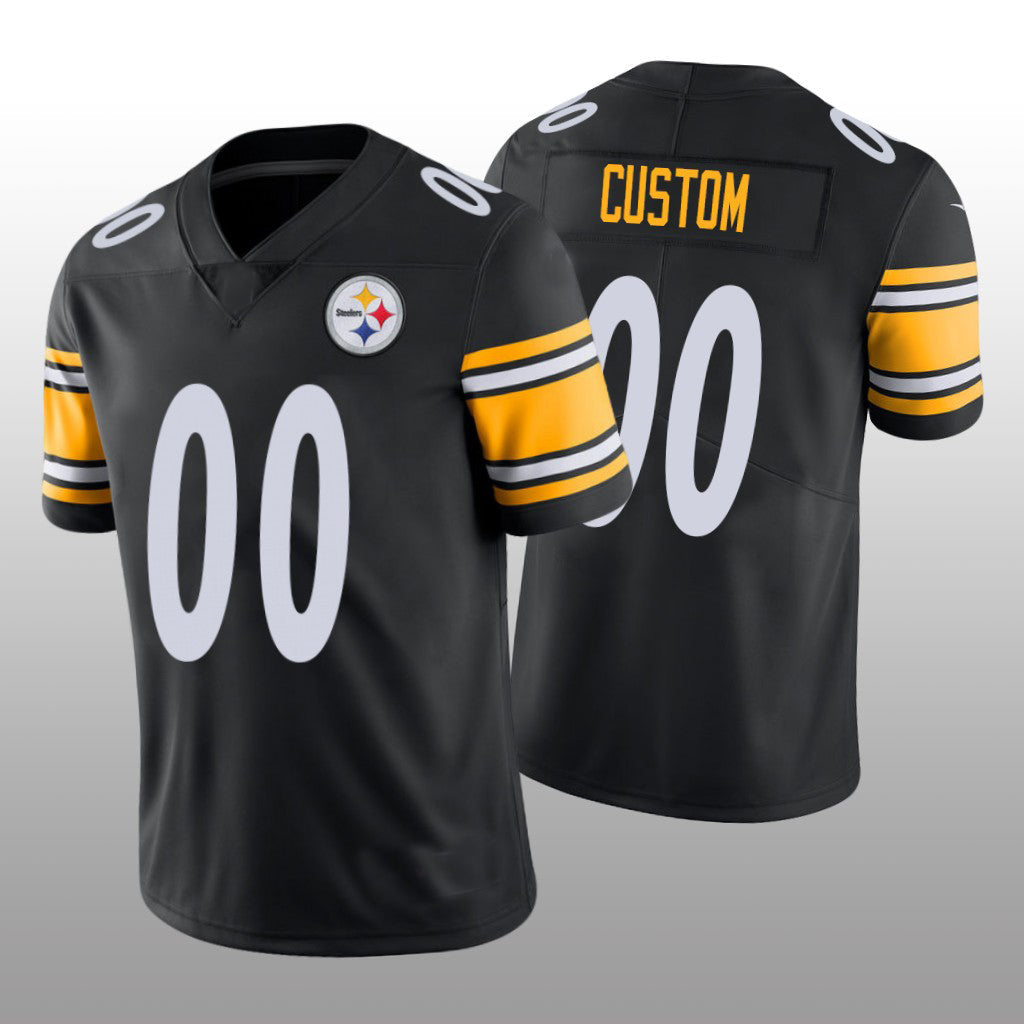 Custom Black PIT Football Shirt Top