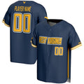 Custom Navy Baseball Shirt Top