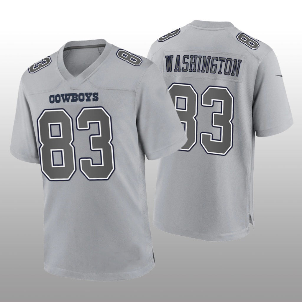 Custom #83 Gray DAL Football Shirt Top