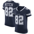 Custom #82 Navy DAL Football Shirt Top