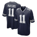 Custom #11 Navy 2021 DAL Football Shirt Top