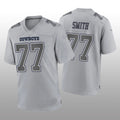 Custom #77 Gray DAL Football Shirt Top